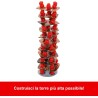 Mattel Games - Castori Costruttori, costruisci la torre traballante e scopri chi la farà cadere, per serate in famiglia e tra a