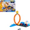 Hot Wheels City Super Stazione di Polizia Playset e macchinina JBM71