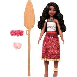 Mattel Disney Oceania 2 - Vaiana Avventure Musicali, bambola cantante con outfit e accessori. Canta We are Back in 4 lingue: In