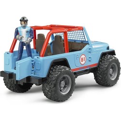 BRUDER 02541 - Jeep Cross Country Racer con pilota