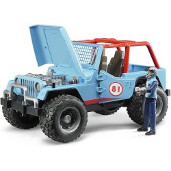 BRUDER 02541 - Jeep Cross Country Racer con pilota