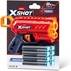 Zuru X-Shot - Micro 2.0 Color Card, 12pcs/PDQ