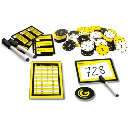 Clementoni x Geopop - All-in Brain, Gioco da Tavolo di Bluff e Scienza 12+ Anni, Poker di Curiosità Scientifiche con Chip e Pla