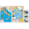 Clementoni - 16594 - Sapientino più - Scopriamo L Italia Smart - Puzzle Cartina Fisica E Politica Italia, Gioco Educativo E di 