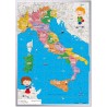 Clementoni - 16594 - Sapientino più - Scopriamo L Italia Smart - Puzzle Cartina Fisica E Politica Italia, Gioco Educativo E di 