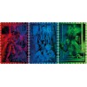 Clementoni - 35161 Star Wars Metamorphic Art Collection - Episode I II III Trilogia Prequel, Quadro Interattivo 520 Pezzi con C