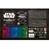 Clementoni - 35161 Star Wars Metamorphic Art Collection - Episode I II III Trilogia Prequel, Quadro Interattivo 520 Pezzi con C