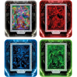 Clementoni - 35163 Star Wars Metamorphic Art Collection - Episode VII VIII IX Nuova Trilogia, Quadro Interattivo 520 Pezzi con 