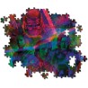 Clementoni - 35163 Star Wars Metamorphic Art Collection - Episode VII VIII IX Nuova Trilogia, Quadro Interattivo 520 Pezzi con 