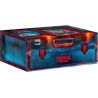 Clementoni - 35155 Stranger Things Metamorphic Art Collection - The Upside Down, Quadro Interattivo 520 Pezzi con Cornice e LED