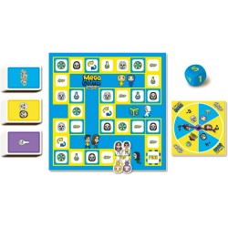 Clementoni Board Games - 16936 Mega Game DinsiemE, Gioco da Tavolo Bambini 7+ Anni, Gioco in Scatola con Sfide e Challenge