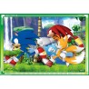 Clementoni Supercolor Sonic - 12,16,20 e 24 Pezzi - Puzzle Cartoni Animati - CL21522
