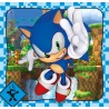 Clementoni - Sonic Supercolor Puzzle-Sonic-3x48 (Include 3 48 Pezzi) Bambini 5 Anni, Puzzle Cartoni Animati, Made in Italy, Mul