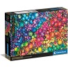Clementoni ColorBoom Collection - Puzzle 1000 Pezzi per Adulti e Ragazzi, Marbles, Idea Regalo, Compact Box, Made in Italy, 70x