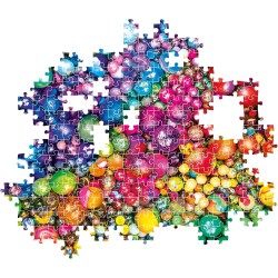 Clementoni ColorBoom Collection - Puzzle 1000 Pezzi per Adulti e Ragazzi, Marbles, Idea Regalo, Compact Box, Made in Italy, 70x