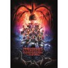 Clementoni - Puzzle 1000 Pezzi per Adulti e Ragazzi, Illustrazione Stranger Things, Idea Regalo, Made in Italy, 70x50 cm, Poste
