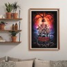 Clementoni - Puzzle 1000 Pezzi per Adulti e Ragazzi, Illustrazione Stranger Things, Idea Regalo, Made in Italy, 70x50 cm, Poste