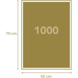 Clementoni - Puzzle 1000 Pezzi per Adulti e Ragazzi, Illustrazione Stranger Things, Idea Regalo, Made in Italy, 70x50 cm, Poste