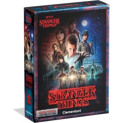 Clementoni - Puzzle 1000 Pezzi per Adulti e Ragazzi, Special Series, Tema Serie TV Netflix Stranger Things, con Poster Incluso,