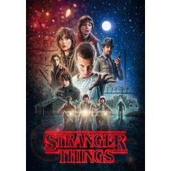 Clementoni - Puzzle 1000 Pezzi per Adulti e Ragazzi, Special Series, Tema Serie TV Netflix Stranger Things, con Poster Incluso,