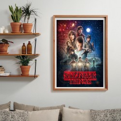 Clementoni - Puzzle 1000 Pezzi per Adulti e Ragazzi, Special Series, Tema Serie TV Netflix Stranger Things, con Poster Incluso,