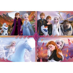 Clementoni - 29786 - Supercolor Puzzle - Disney Frozen - 180 Pezzi - Puzzle Bambini 7 Anni, Puzzle Cartoni Animati, Made In Ita