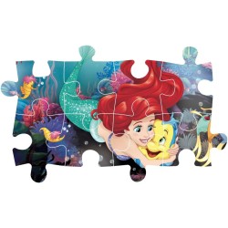 Clementoni - 24243 - Supercolor Puzzle - The Little Mermaid - 24 Pezzi - Puzzle Bambini 3 Anni, Puzzle Cartoni Animati - Made I