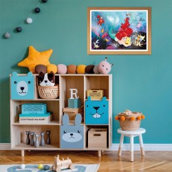 Clementoni - 24243 - Supercolor Puzzle - The Little Mermaid - 24 Pezzi - Puzzle Bambini 3 Anni, Puzzle Cartoni Animati - Made I