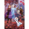 Clementoni - 26474 - Disney Frozen Supercolor - 60 Pezzi, Puzzle Cartoni Animati