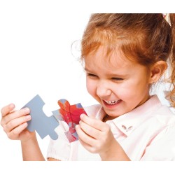 Clementoni - 26474 - Disney Frozen Supercolor - 60 Pezzi, Puzzle Cartoni Animati