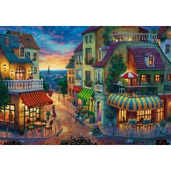 Clementoni - Puzzle 2000 Pezzi per Adulti e Ragazzi, Collection, Tema Wandering around Paris, Immagine di Parigi, 97,5x66,8 cm,