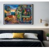 Clementoni - Puzzle 2000 Pezzi per Adulti e Ragazzi, Collection, Tema Wandering around Paris, Immagine di Parigi, 97,5x66,8 cm,