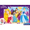 Clementoni - Le Principesse Disney & Sofia Princess Supercolor Puzzle, No Color, 104 Pezzi, 23714