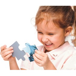 Clementoni - Le Principesse Disney & Sofia Princess Supercolor Puzzle, No Color, 104 Pezzi, 23714