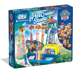 Clementoni Idea - 18381 Laboratorio delle Penne Paw Patrol Pen Creator Studio, Kit Creativo Bambini 6+ Anni, Set per Creare 5 P