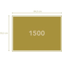 Clementoni - Puzzle 1500 Pezzi per Adulti e Ragazzi, Collection, Tema Ponte Sant'Angelo Roma, Idea Regalo Uomo e Donna, Mad
