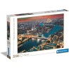 Clementoni - Collection-London aerial view-2000 Pezzi-Puzzle, Orizzontale, Divertimento Per Adulti, 32082