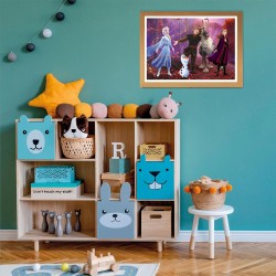 Clementoni - 25771 - Supercolor Puzzle - Disney Frozen - 104 Pezzi - Puzzle Bambini 6 Anni, Puzzle Cartoni Animati, Made In Ita