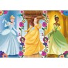 Clementoni - 25772 - Supercolor Puzzle - Disney Princess - 104 Pezzi - Puzzle Bambini 6 Anni, Puzzle Cartoni Animati, Made In I