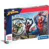 Clementoni - Marvel Spider-Man Supercolor Spider-Man-104 Pezzi Bambini 6 Anni, Puzzle Cartoni Animati, Made in Italy, Multicolo