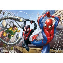 Clementoni - Marvel Spider-Man Supercolor Spider-Man-104 Pezzi Bambini 6 Anni, Puzzle Cartoni Animati, Made in Italy, Multicolo