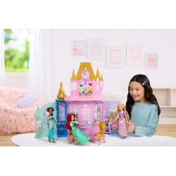 Mattel Disney Princess Bambola Rapunzel e Castello CLOSE & CARRY, JLK27