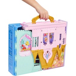 Mattel Disney Princess Bambola Rapunzel e Castello CLOSE & CARRY, JLK27