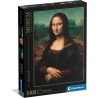 Clementoni - Puzzle 1000 Pezzi Arte per Adulti e Ragazzi, Museum Collection, Tema Gioconda di Leonardo Da Vinci, con Poster Inc