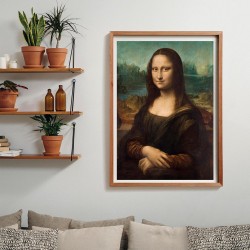 Clementoni - Puzzle 1000 Pezzi Arte per Adulti e Ragazzi, Museum Collection, Tema Gioconda di Leonardo Da Vinci, con Poster Inc