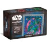 Clementoni - 35162 Star Wars Metamorphic Art Collection - Episode IV V VI Trilogia Originale, Quadro Interattivo 520 Pezzi con 