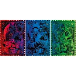 Clementoni - 35162 Star Wars Metamorphic Art Collection - Episode IV V VI Trilogia Originale, Quadro Interattivo 520 Pezzi con 