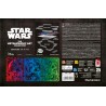 Clementoni - 35162 Star Wars Metamorphic Art Collection - Episode IV V VI Trilogia Originale, Quadro Interattivo 520 Pezzi con 