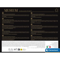 Clementoni - 39993 Puzzle 1000 Pezzi Arte per Adulti e Ragazzi, Museum Collection, Tema Pranzo dei Canottieri Renoir, Idea Rega