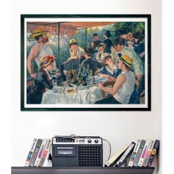 Clementoni - 39993 Puzzle 1000 Pezzi Arte per Adulti e Ragazzi, Museum Collection, Tema Pranzo dei Canottieri Renoir, Idea Rega